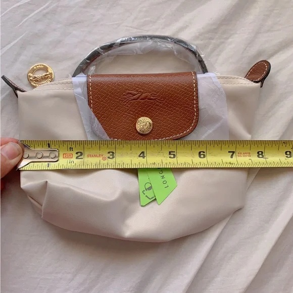 Le Pliage Original Classic Mini Pouch paper color - Picture 8 of 12